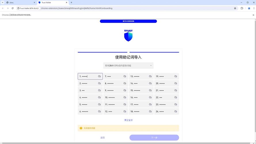 Trust Wallet安装后必做的关键操作：强密码设置与助记词备份