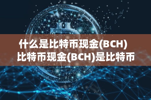 什么是比特币现金(BCH)  比特币现金(BCH)是比特币的一个分支，于2017年诞生。它是一种数字货币，旨在提供更快速、更便宜的交易。比特币现金通过增加区块大小，使得交易速度更快，同时降低交易费用。与比特币相比，比特币现金更注重作为一种支付工具的功能，而非储值或投资手段。比特币现金采用了与比特币不同的挖矿算法，使得矿工可以更容易获得收益。
